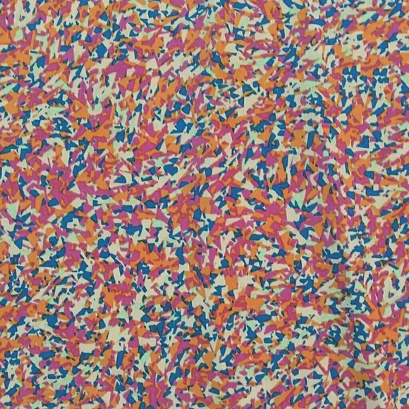 NWOT LuLaRoe multicolored Azure Shabby Chic Skirt - Picture 3 of 5